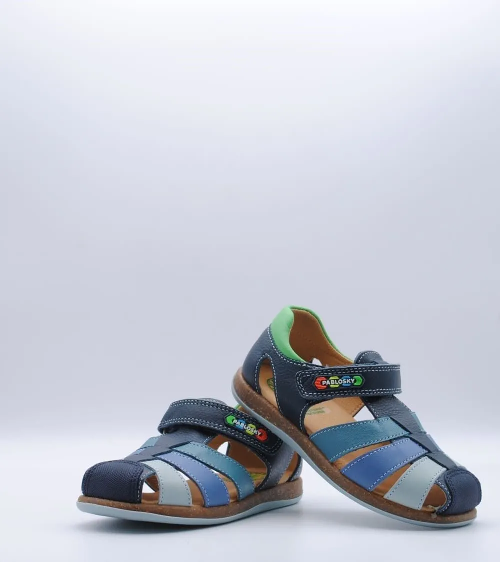 SANDALIAS PABLOSKY BEBÉ NIÑO NIAGARA VELCRO AZUL