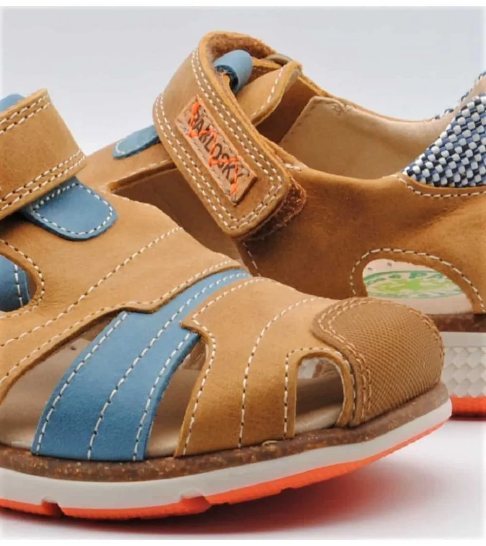 SANDALIAS PABLOSKY NIÑO VELCRO CAMEL