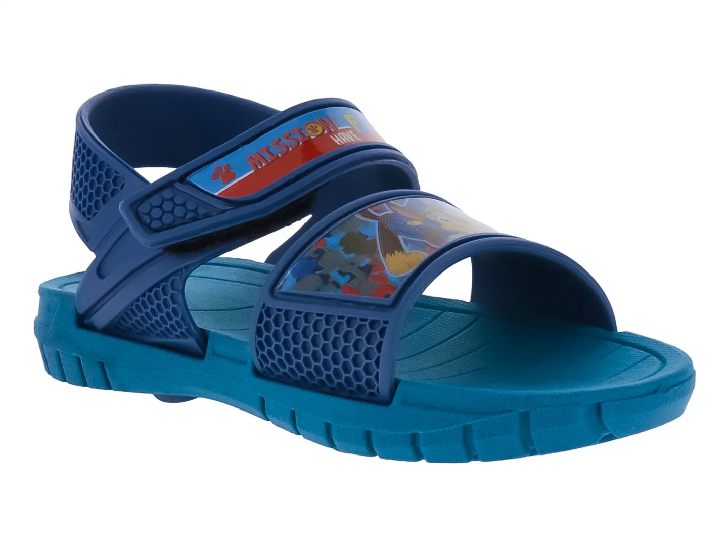 Sandalias Tenis Con Imaginacion Paw Patrol Azul Para Niño