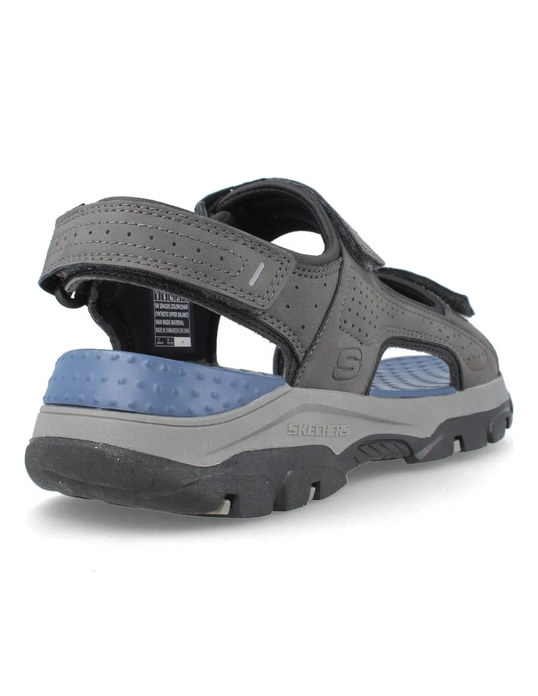 Skechers - Sandalia Deportiva Tresmen Garo Charcoal