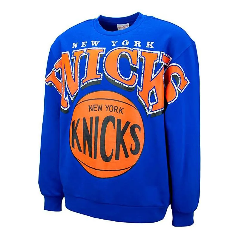 SUDADERA FASHION FLEECE CREW NEW YORK KNICKS