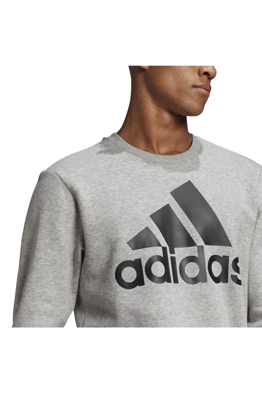 sudaderas adidas big logo gris gk9075