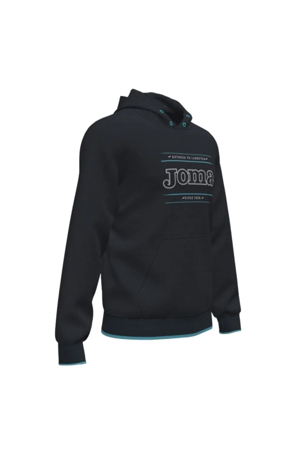 sudaderas joma urban negro 102530