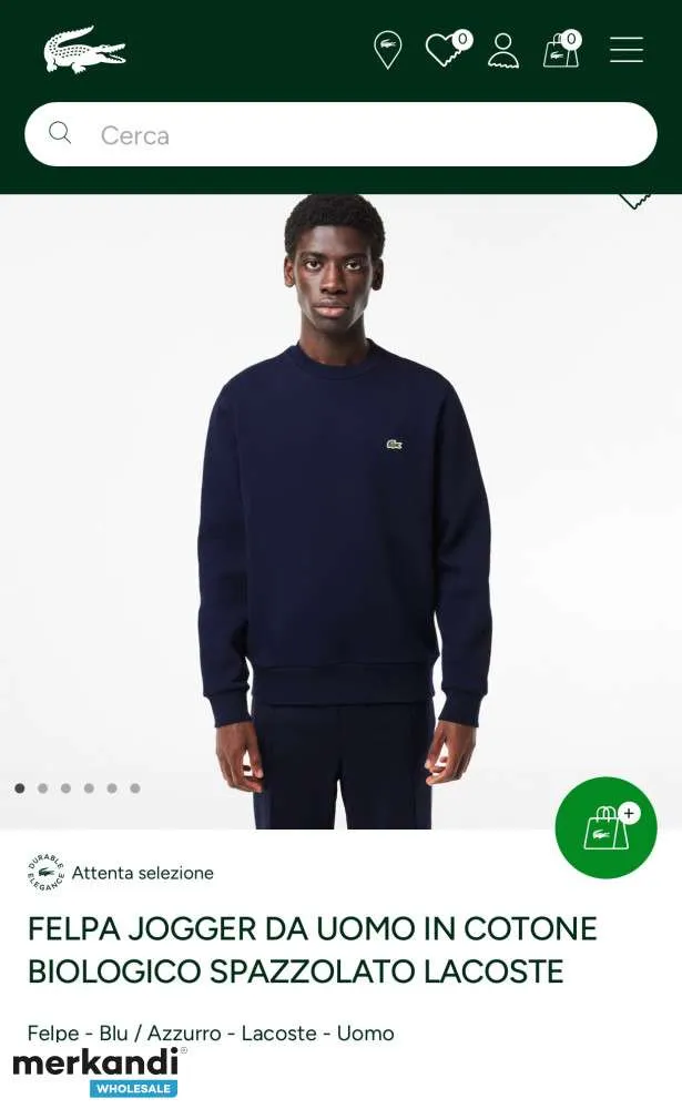 Sudaderas LACOSTE modelo sh9608 colección 2024