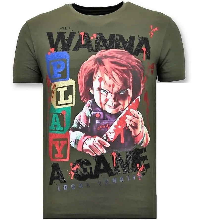 Tough Hombres camiseta - Chucky Childs Play - Verde