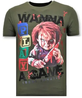 Tough Hombres camiseta - Chucky Childs Play - Verde