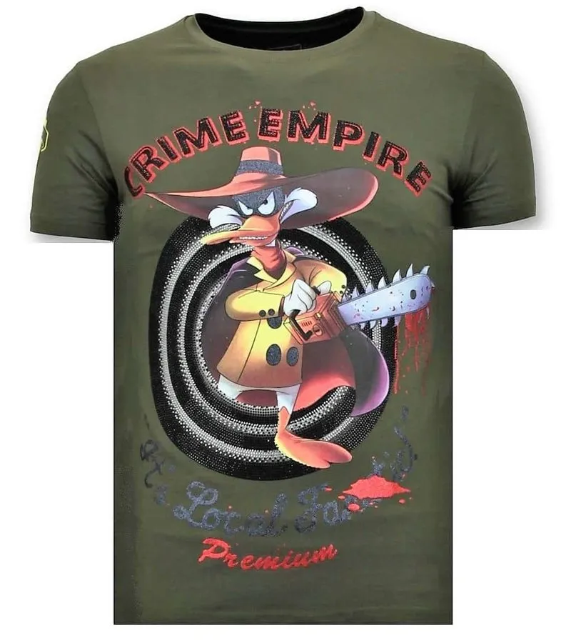 Tough Hombres camiseta - imperio del crimen - Verde