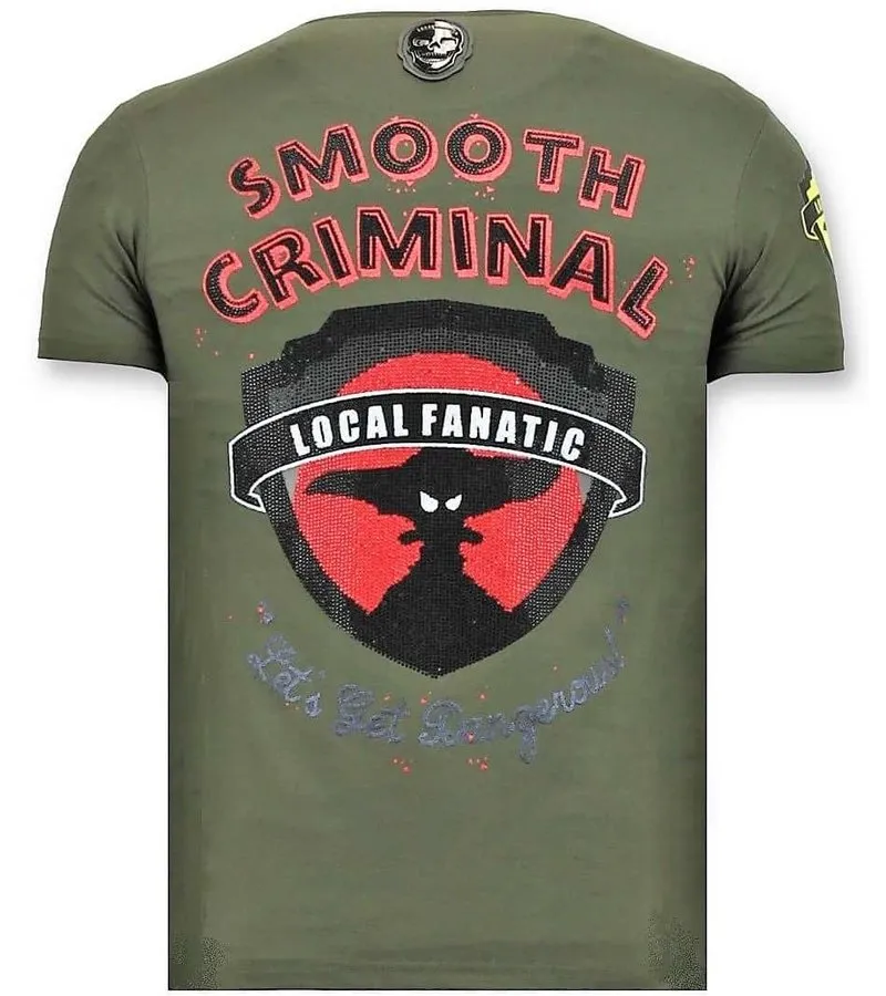 Tough Hombres camiseta - imperio del crimen - Verde