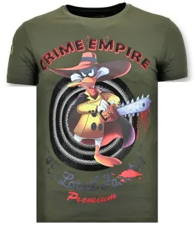 Tough Hombres camiseta - imperio del crimen - Verde