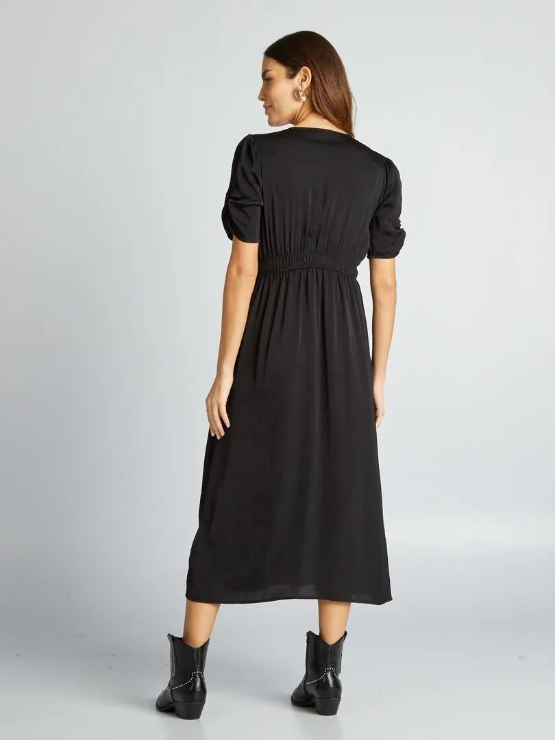 Vestido premamá de ceremonia - negro