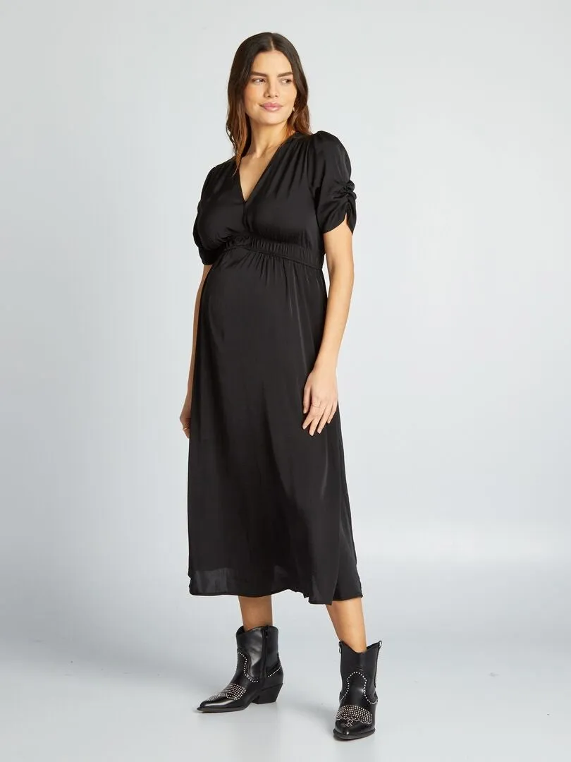 Vestido premamá de ceremonia - negro