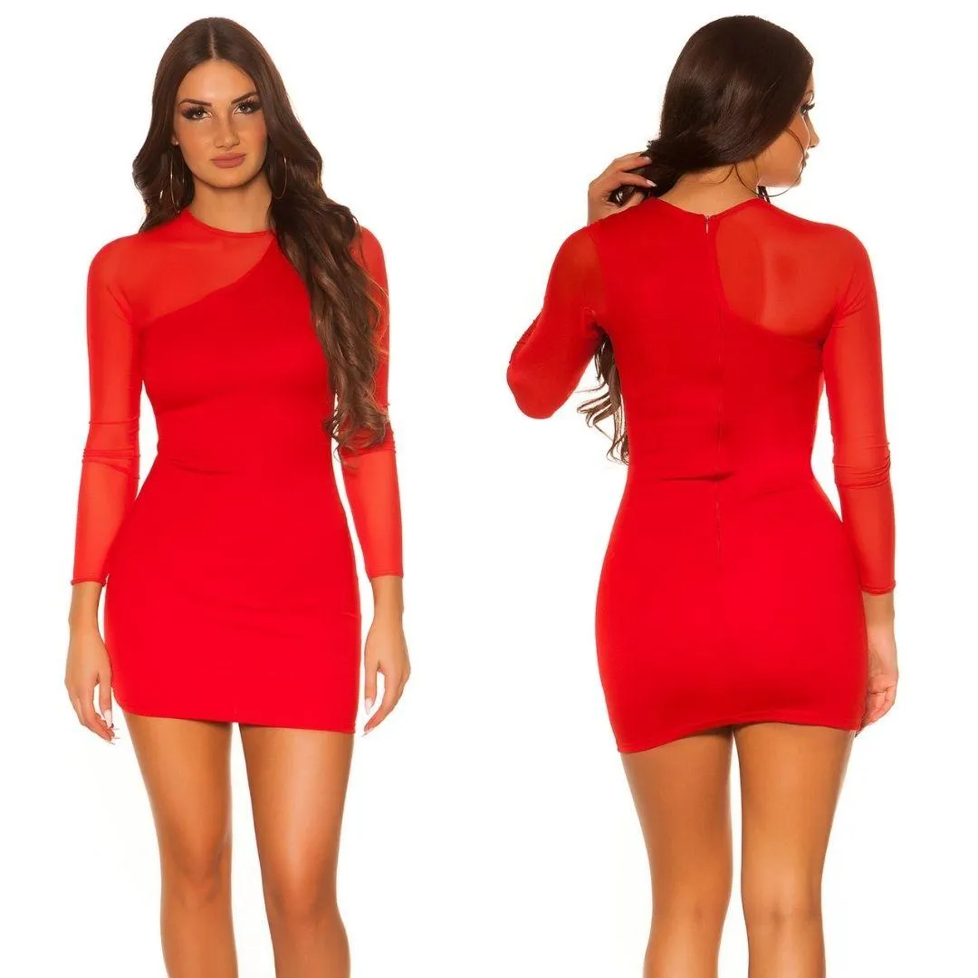 Vestido rojo de moda arma de seducción