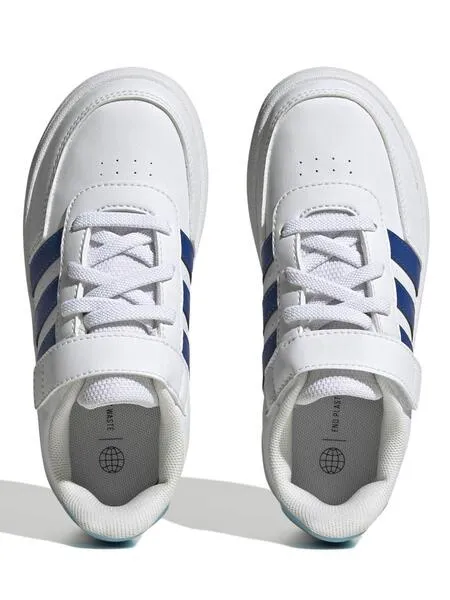 Zapatilla Adidas Breaknet Bco/Azul Niño