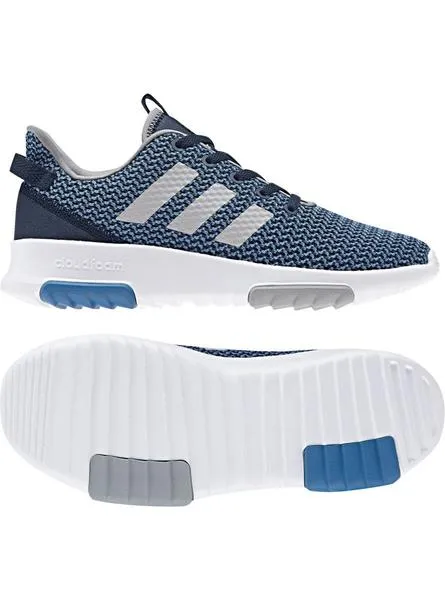 zapatilla adidas cf racer azul niño