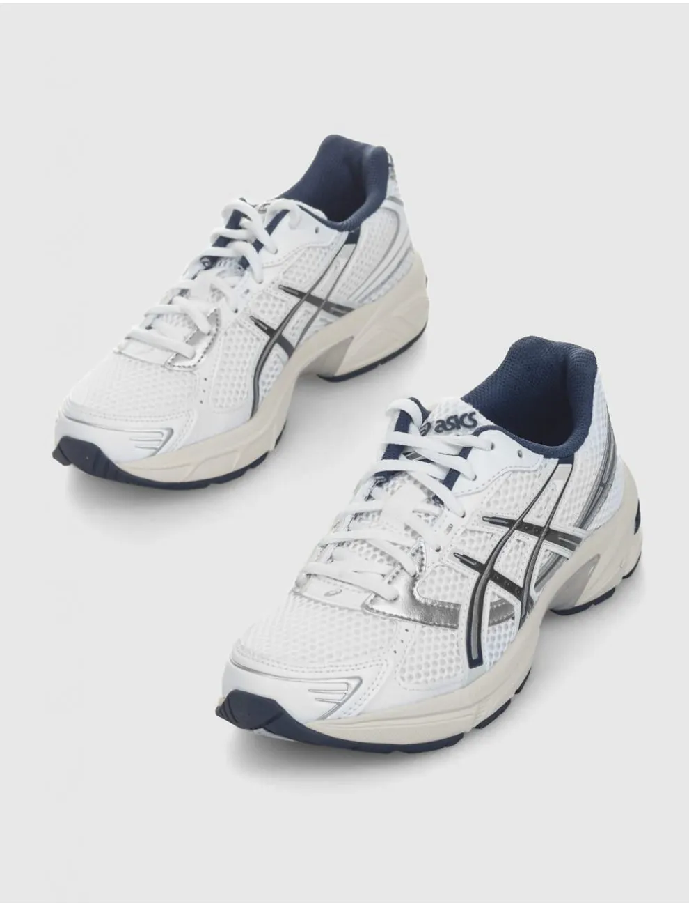 Zapatilla Asics Gel 1130  Blanco/azul