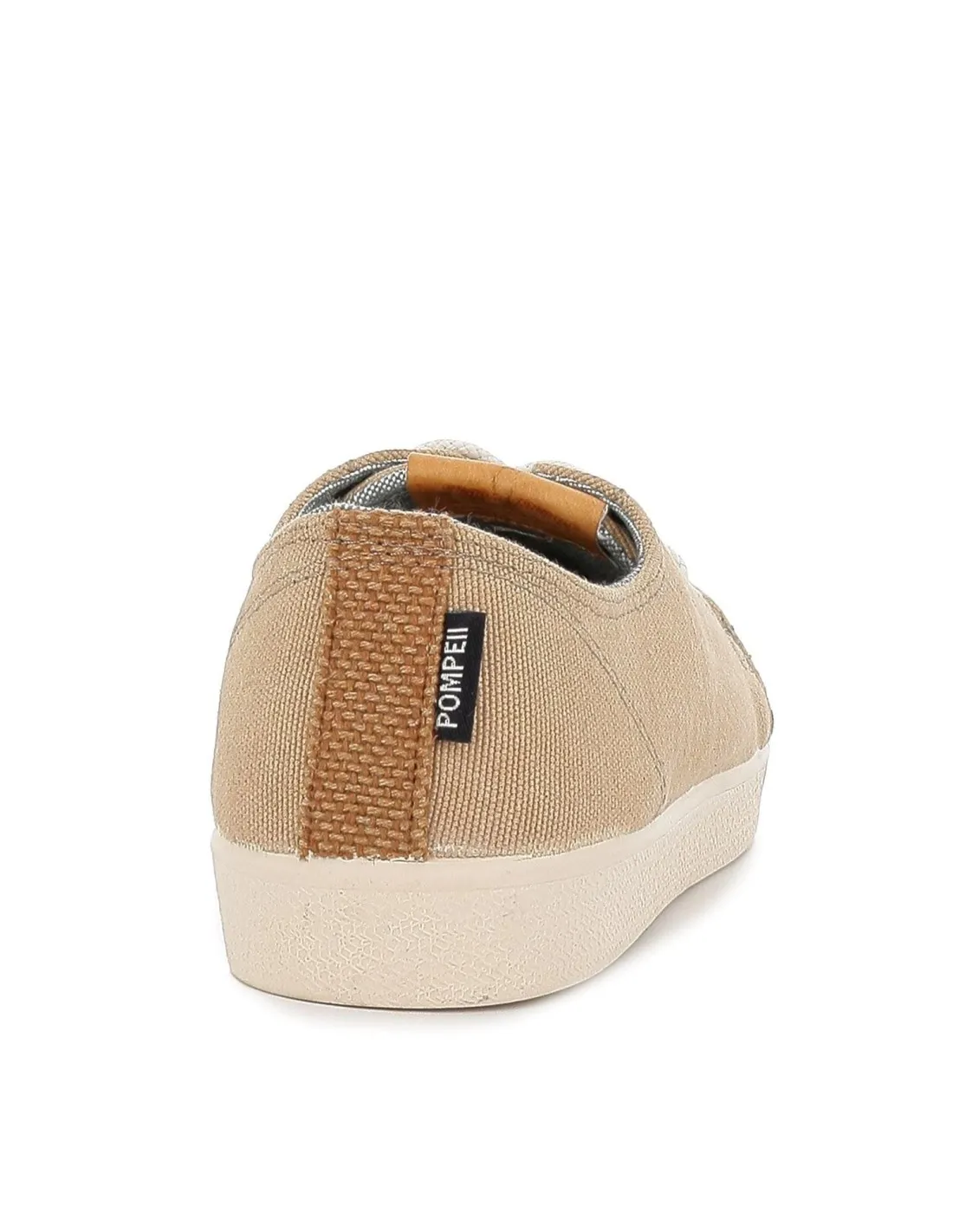 Zapatilla casual beige Pompeii