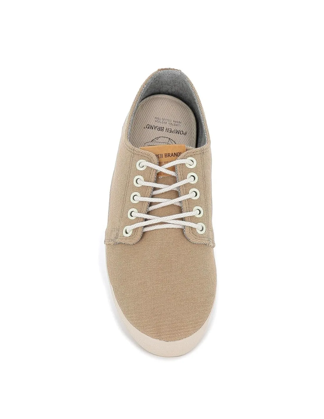 Zapatilla casual beige Pompeii