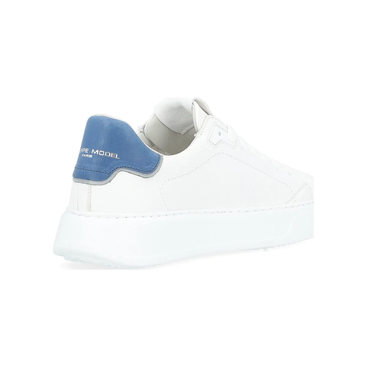 Zapatilla  modelo Temple azul y blanco