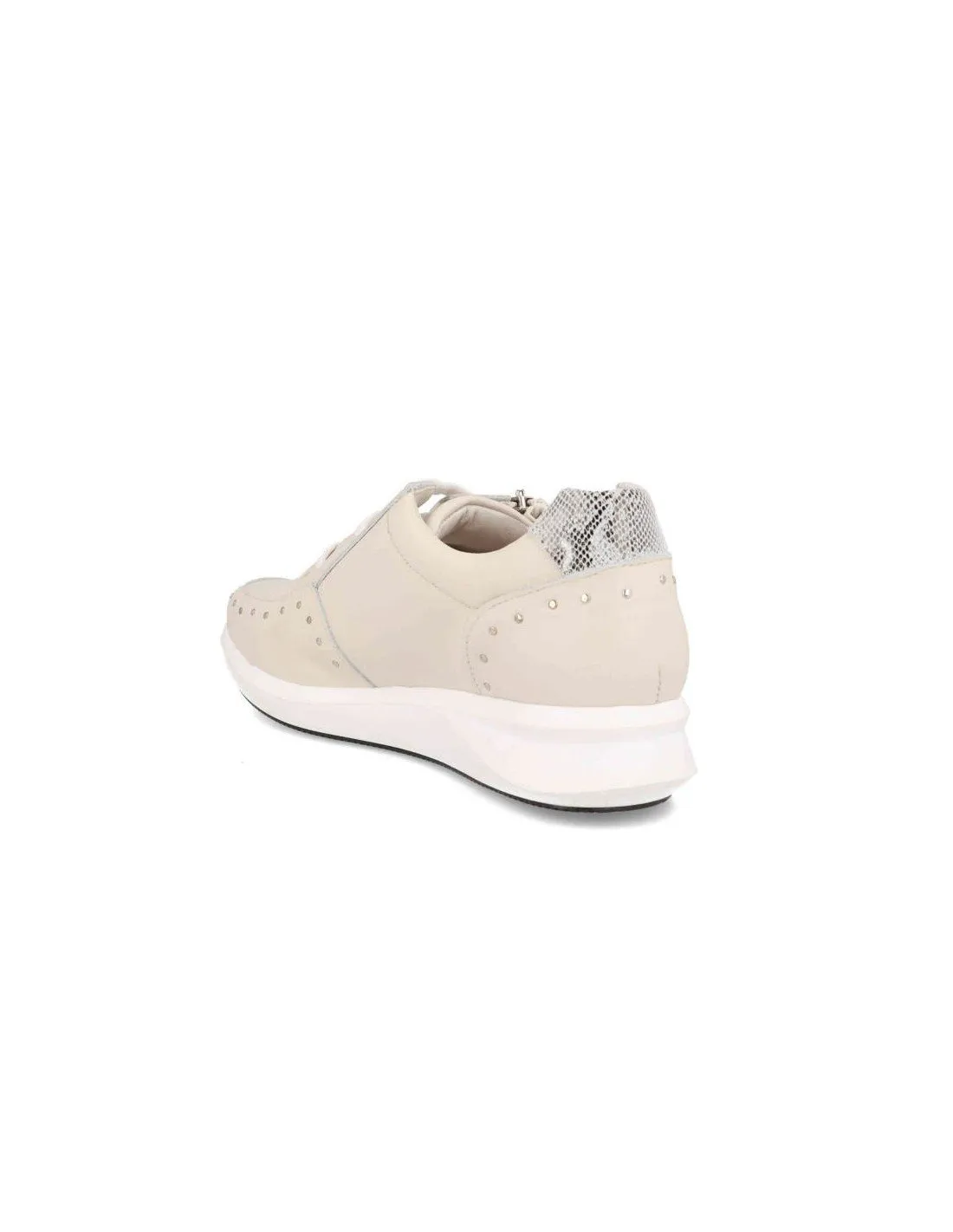 Zapatilla mujer casual beige