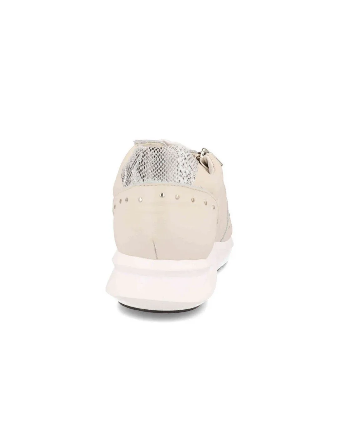 Zapatilla mujer casual beige