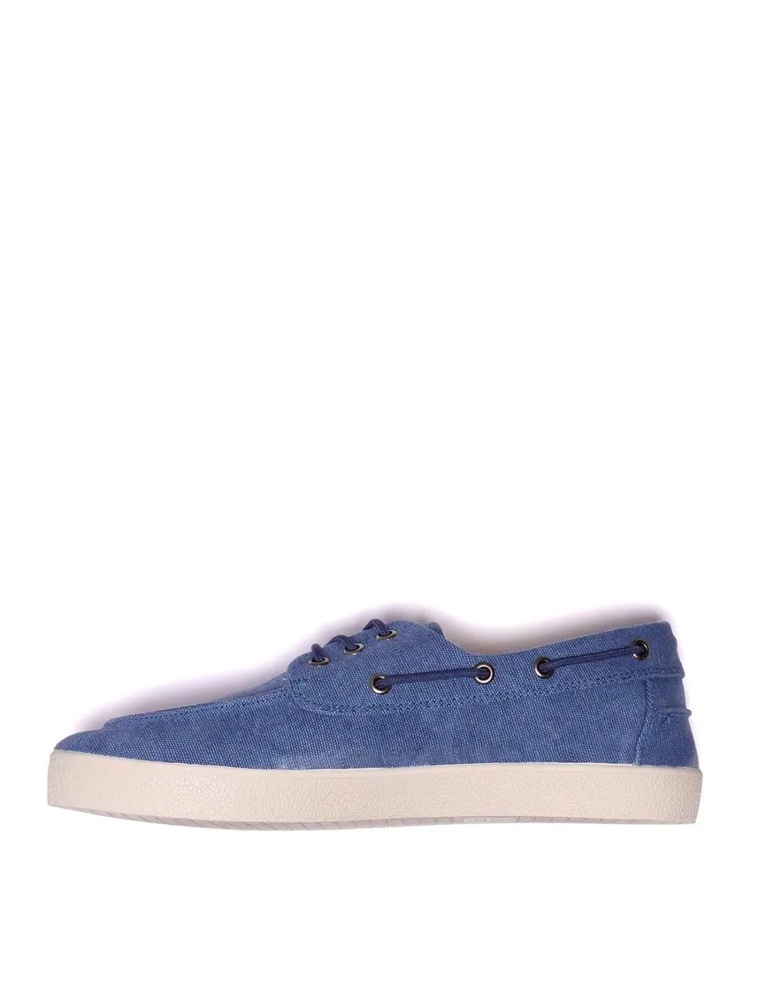 Zapatilla nauticos canvas casual azul Pompeii