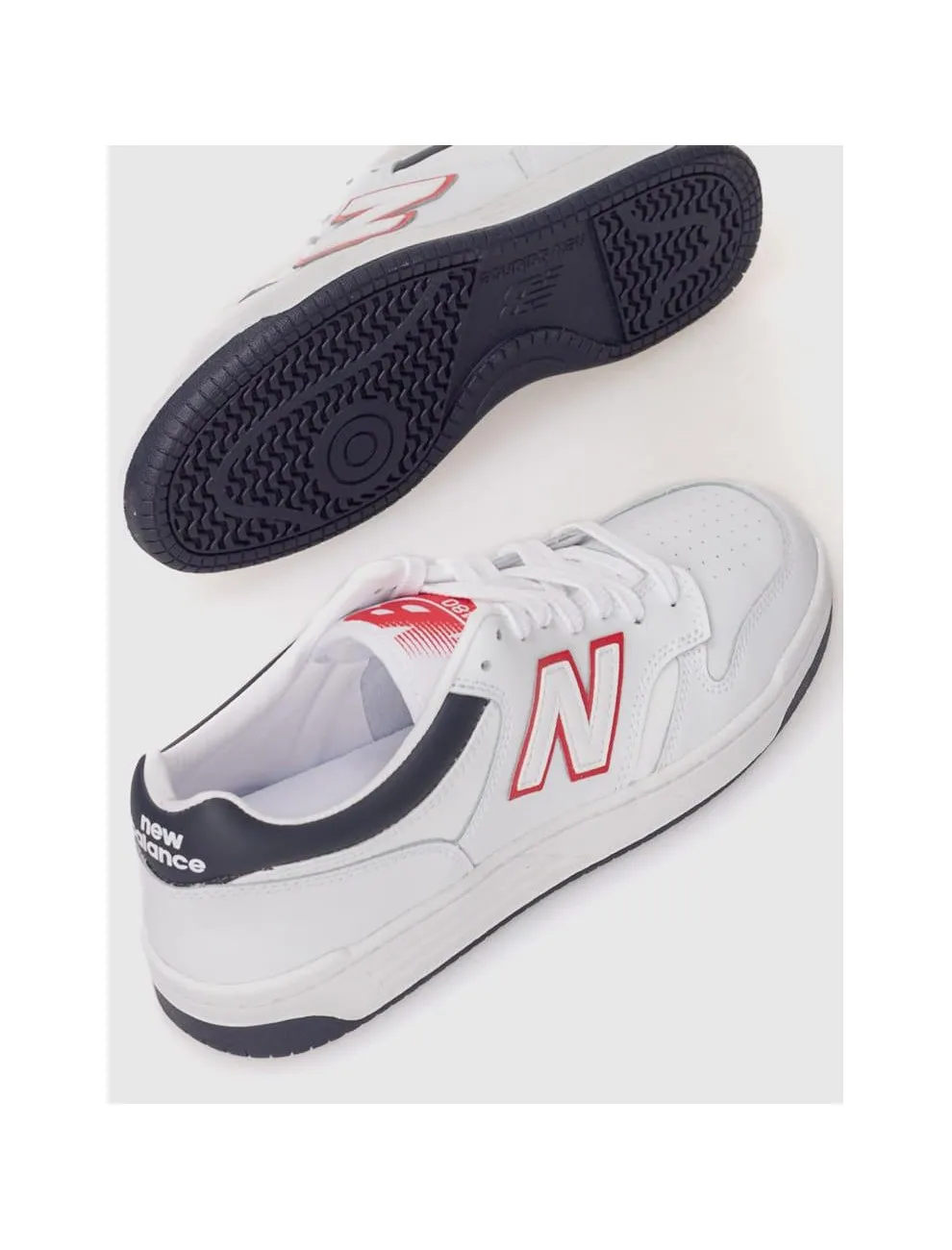 Zapatilla New Balance Bb480 Blanco/azul