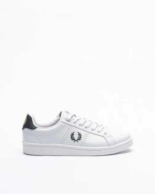 Zapatillas blancas Fred Perry B6312 Blanco