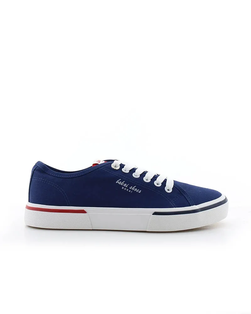 Zapatillas Casual en Azul y Blanco