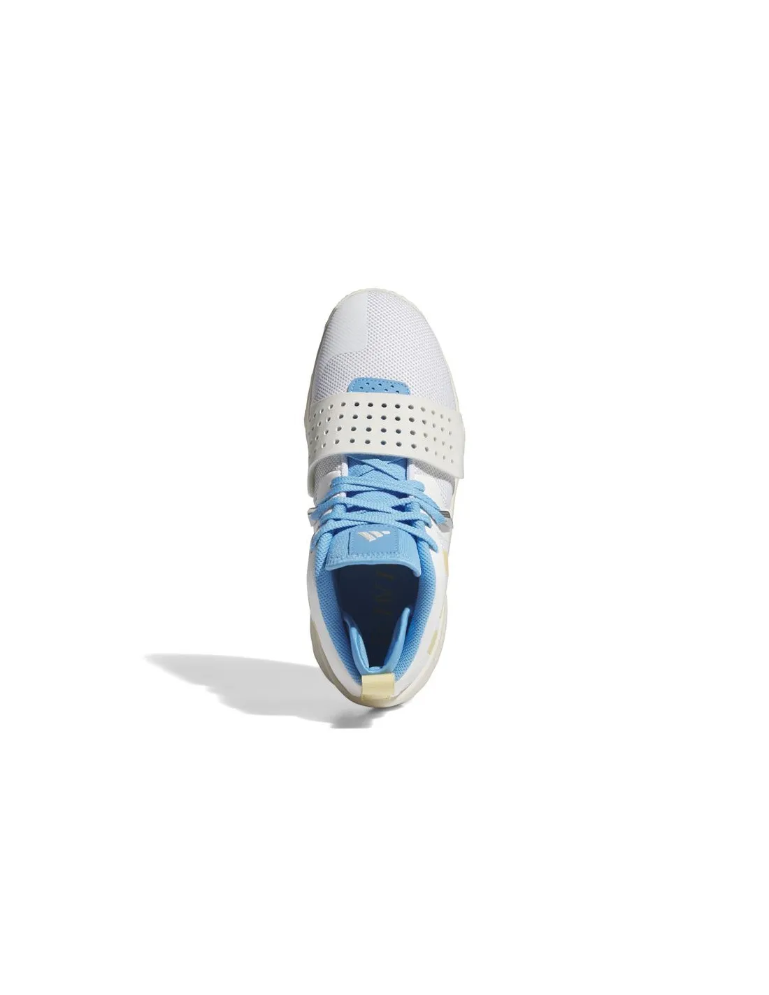 Zapatillas de Baloncesto adidas Dame 8 Extply Blanco Azul