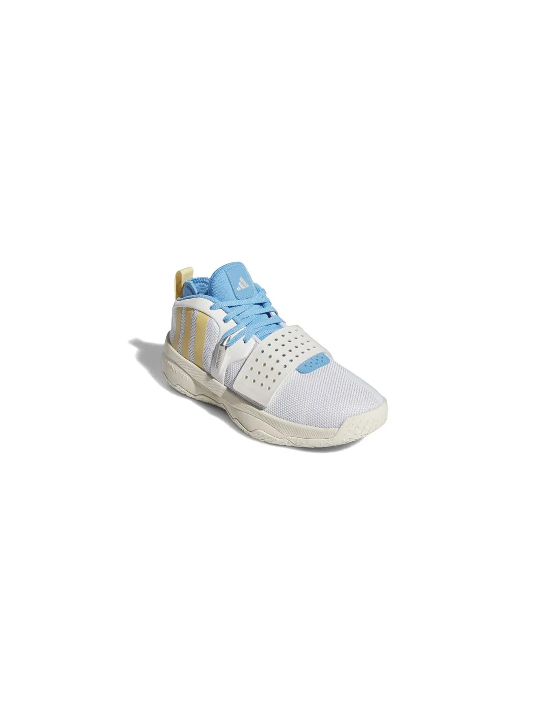 Zapatillas de Baloncesto adidas Dame 8 Extply Blanco Azul