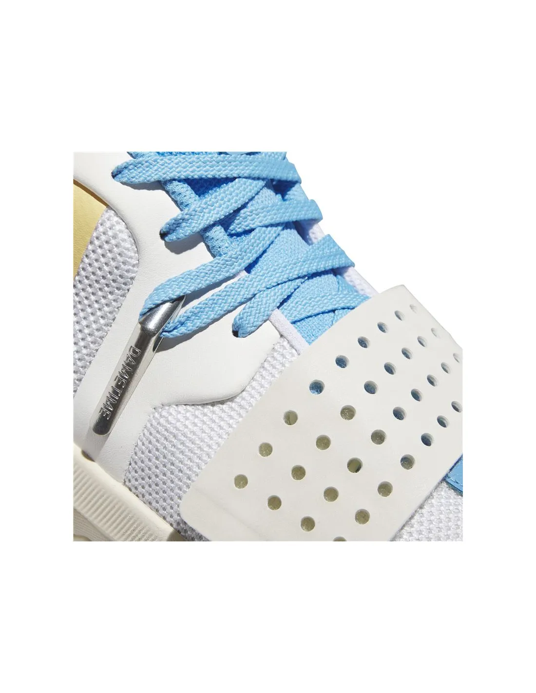 Zapatillas de Baloncesto adidas Dame 8 Extply Blanco Azul