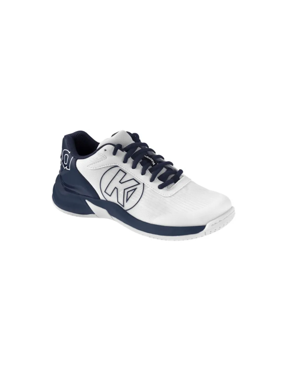 Zapatillas de Balonmano Kempa Attack 2.0  Game Changer blanco/azul marino Infantil