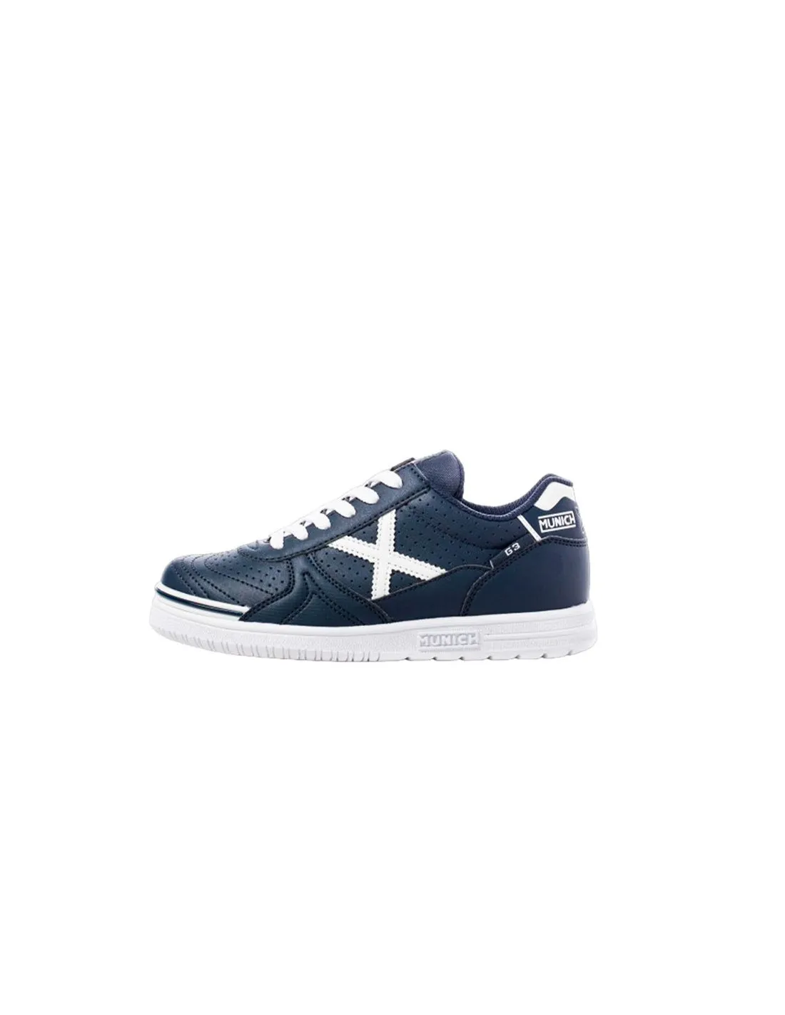 Zapatillas de Fútbol Sala Munich G-3 Kid Profit 44 Infantil Azul