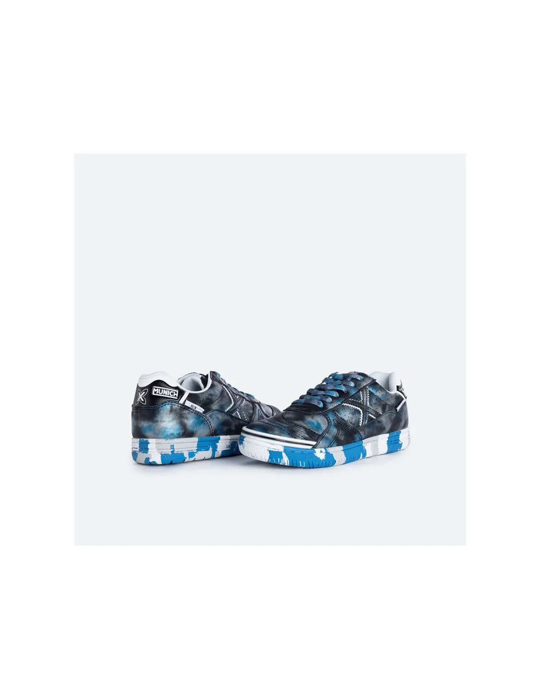 Zapatillas de Munich G-3 Patch 349 Azul Infantil