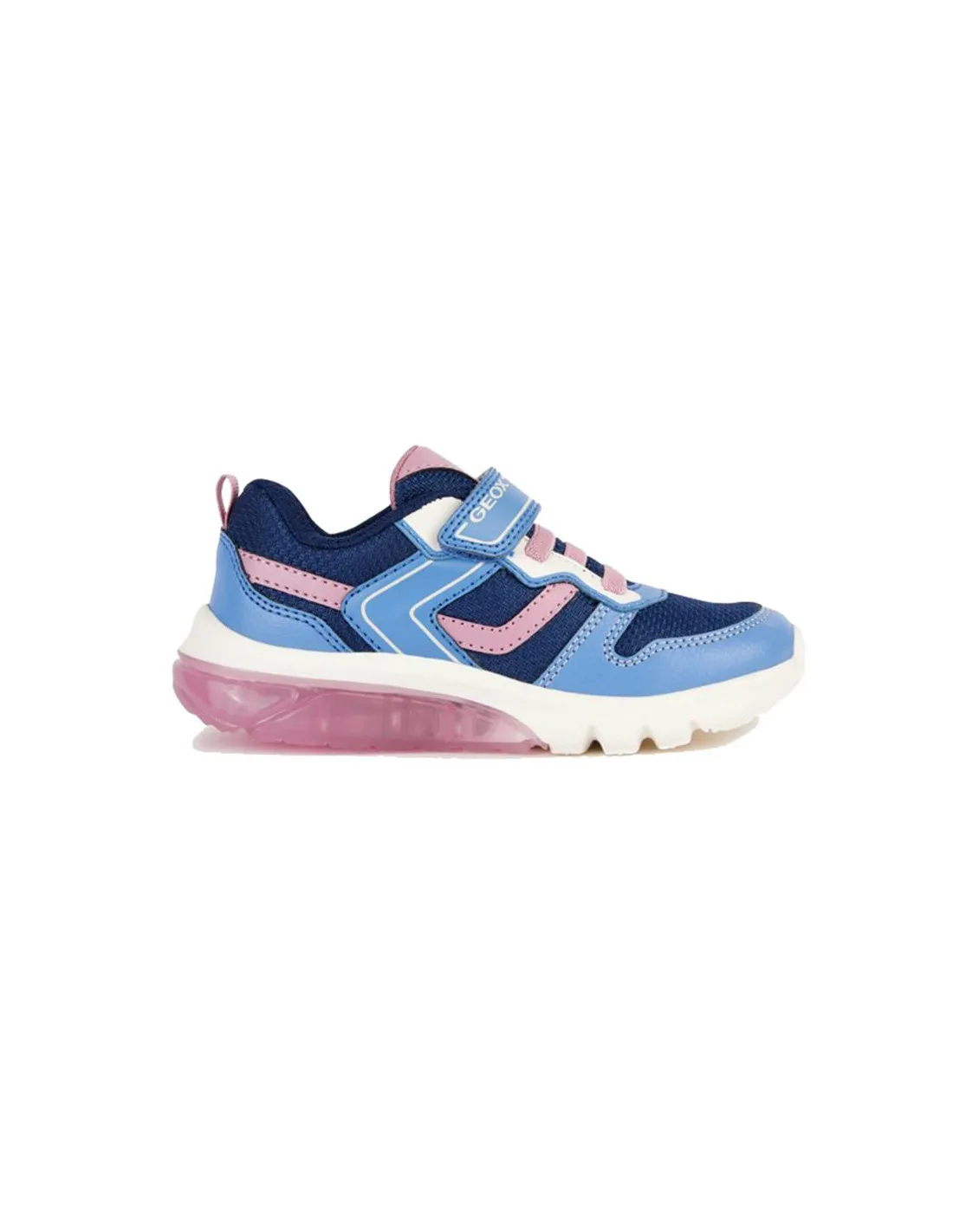 Zapatillas Geox Ciberdron Niña Navy/Rosa