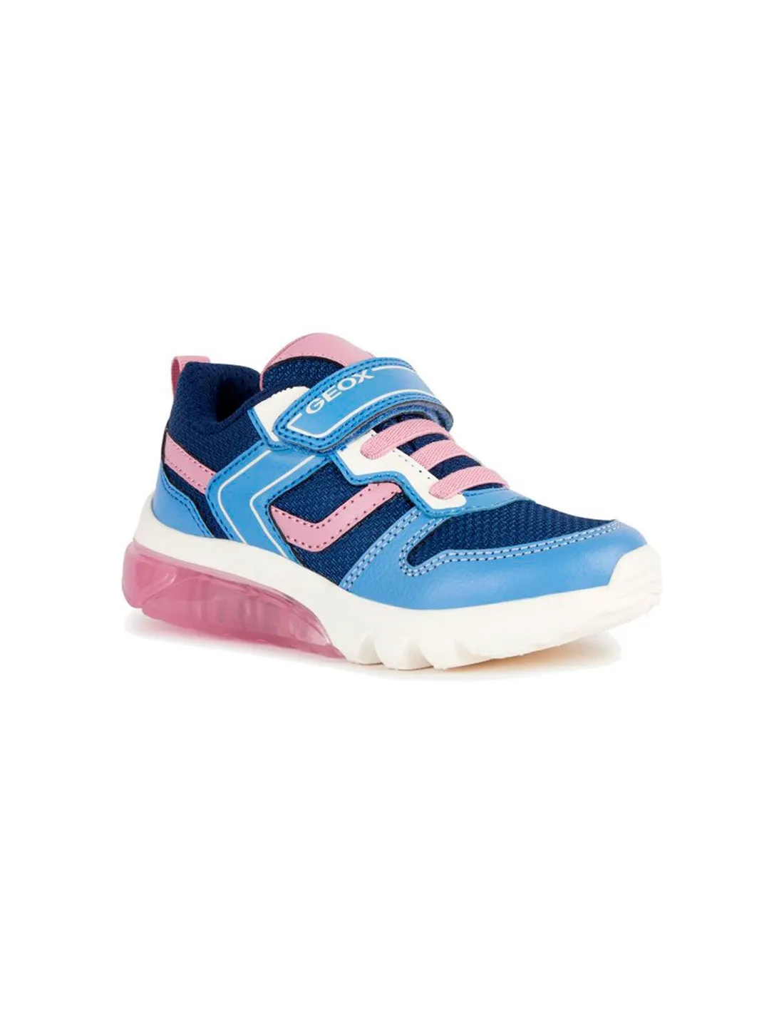 Zapatillas Geox Ciberdron Niña Navy/Rosa