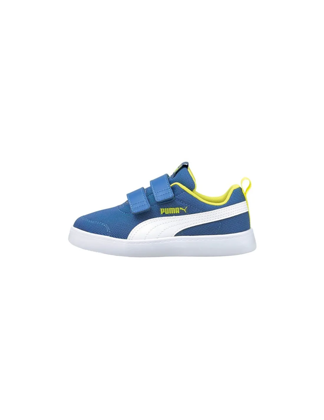 Zapatillas Puma Courtflex v2 Mesh V Star Infantil Azul