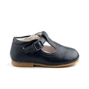 Zapato Niño Azul Marino Ceremonia Modelo Pepito