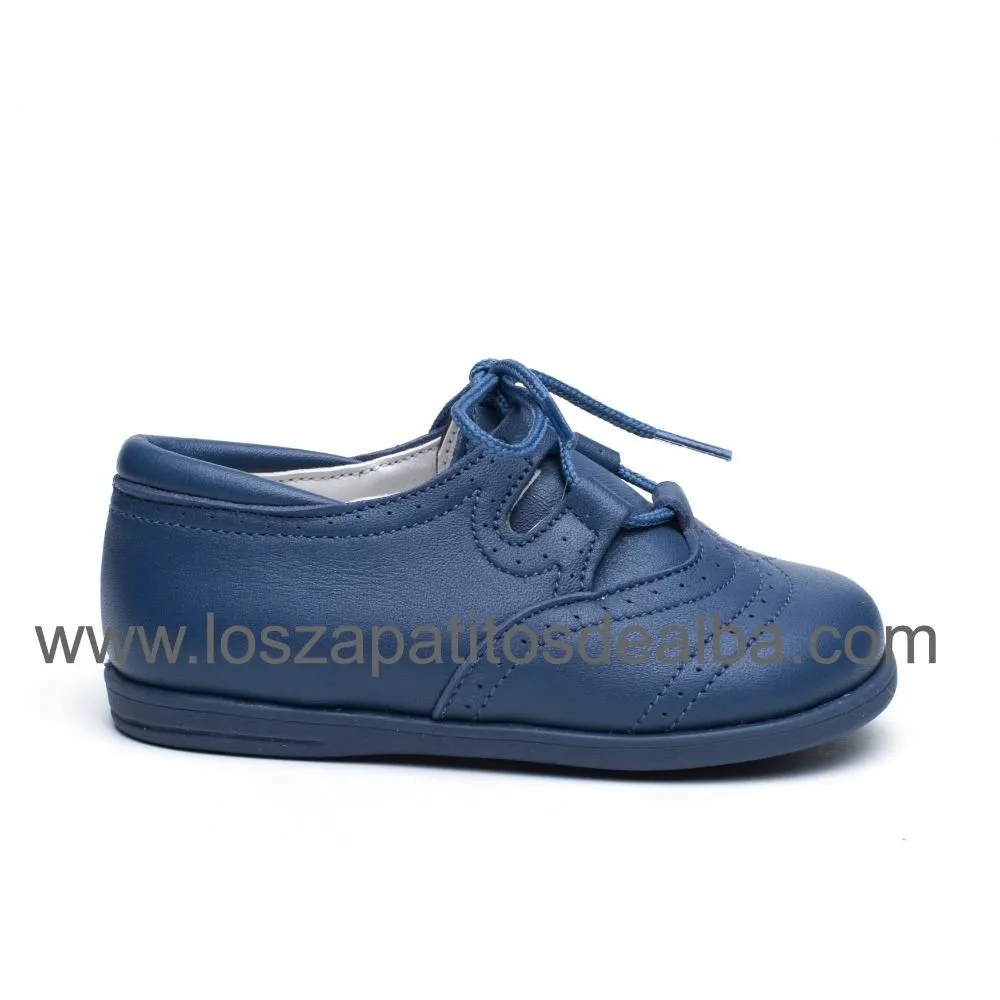 Zapatos Inglesitos Niño Azafata Piel Modelo Bruno